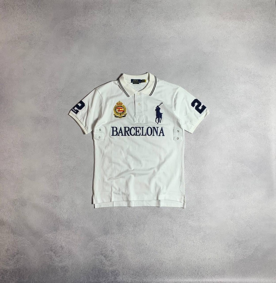Polo Ralph Lauren Barcelona Spain #2 Big Pony Prl Y2K Chief