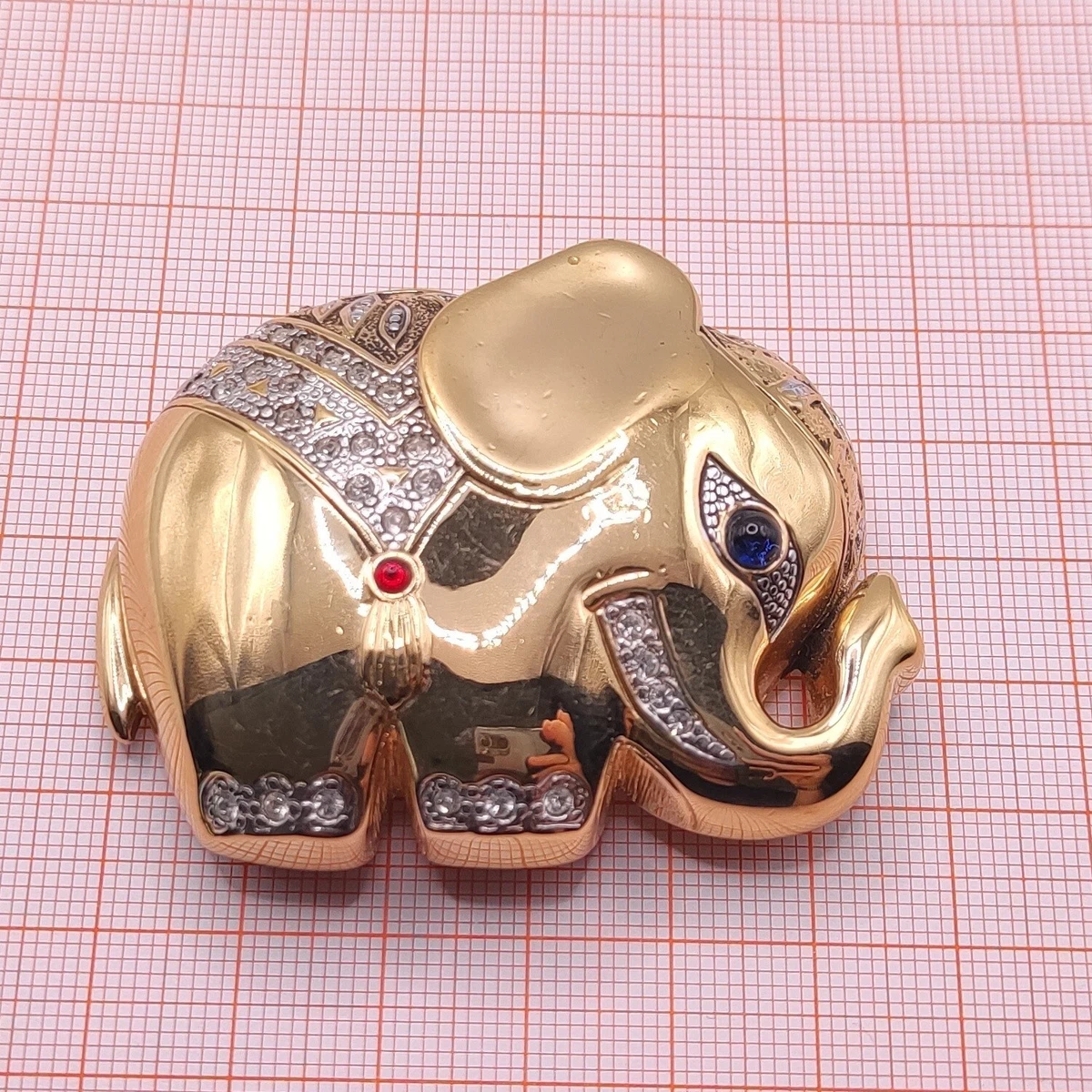 ⭐ Pierre Lang Brosche Anstecknadel Stecker Pin Anhänger Perle Stein Gold 040 ⭐
