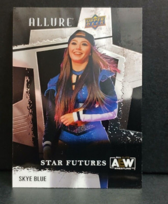 2022 Upper Deck Allure AEW Star Futures #141 Skye Blue 