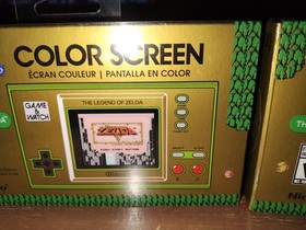 2 Nintendo Game & Watch The Legend of Zelda Handheld Systems Color Screen Sealed
