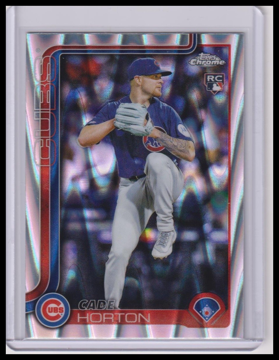 2025 Topps Chrome Update #USC63 Cade Horton RayWave Refractor