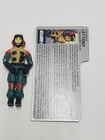 1986 GI Joe LIFT TICKET v1 w. File Card ARAH Hasbro Figure Vintage