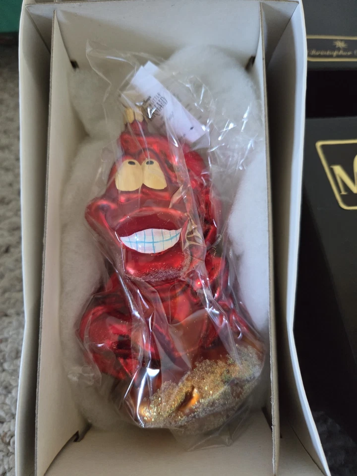 Christoper Radko Disney’s La Sirenita Juego de 4 en Caja Original Foto 3 de 4