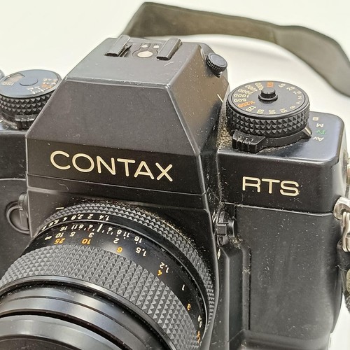 Cuerpo de cámara fotográfica Contax RTS III 35 mm con estuche - Pro SLR vintage - Imagen 3 de 11