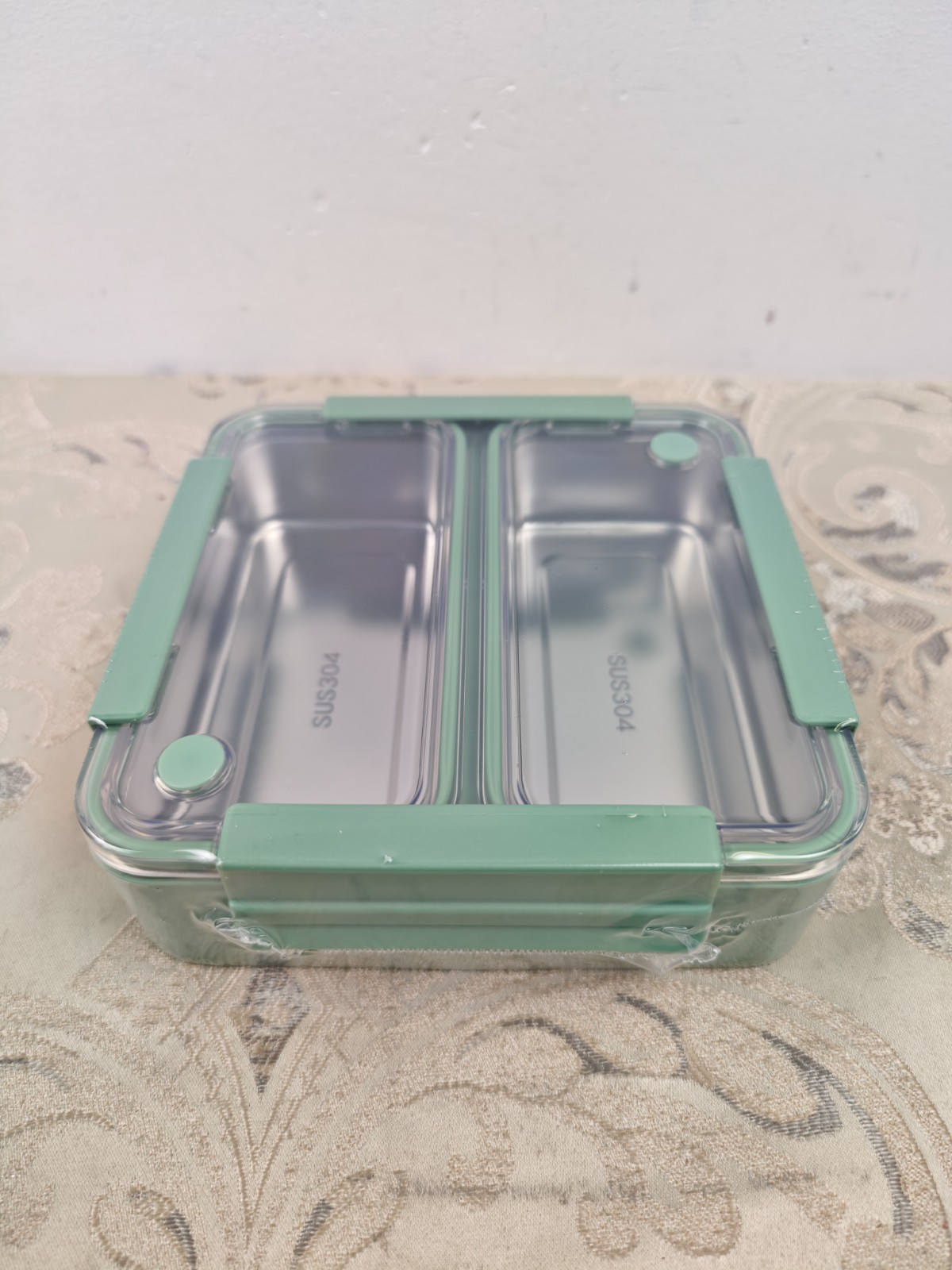 xxonyx Bento Lunch Box 1100ml for Adults and Kids Large Capacity with Two Stainl