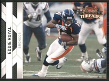 2010 Panini Threads #42 Eddie Royal Denver Broncos 37447