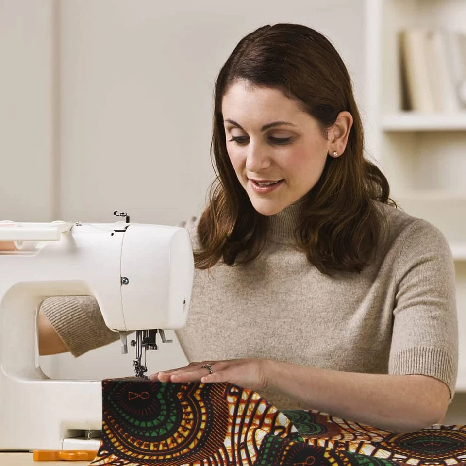 African Ankara Print Fat Quarters Fabric Bundles - 8 Pcs, 20 x 16 Inches/50 x... - Image 3 of 4