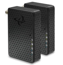 Hitron HTEM5 MoCA 2.5 Adapter Kit (2-Pack) | 2.5Gbps Ethernet Over Coax