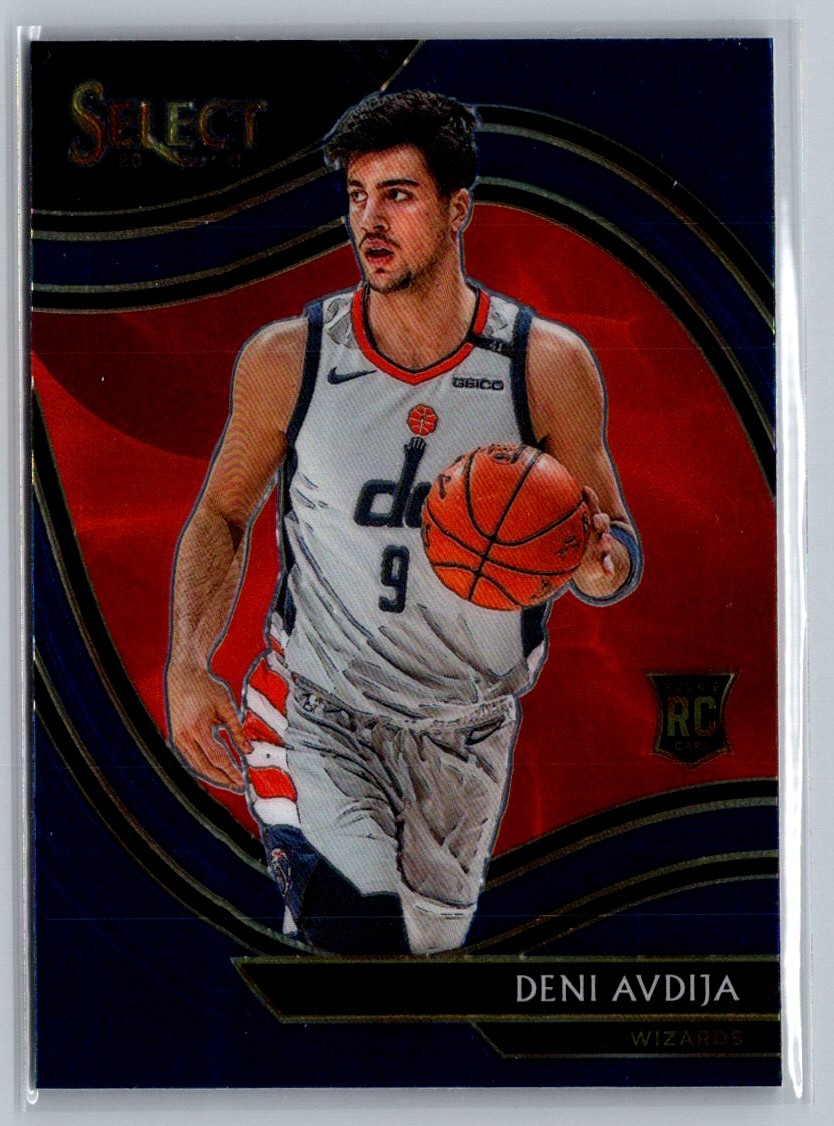 2020-21 Panini Select #292 Deni Avdija Blue