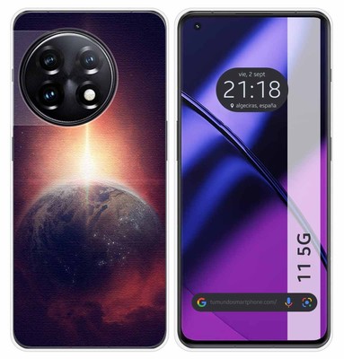 Silikonhülle Für Oneplus 11 5G Design Erde Zeichnungen