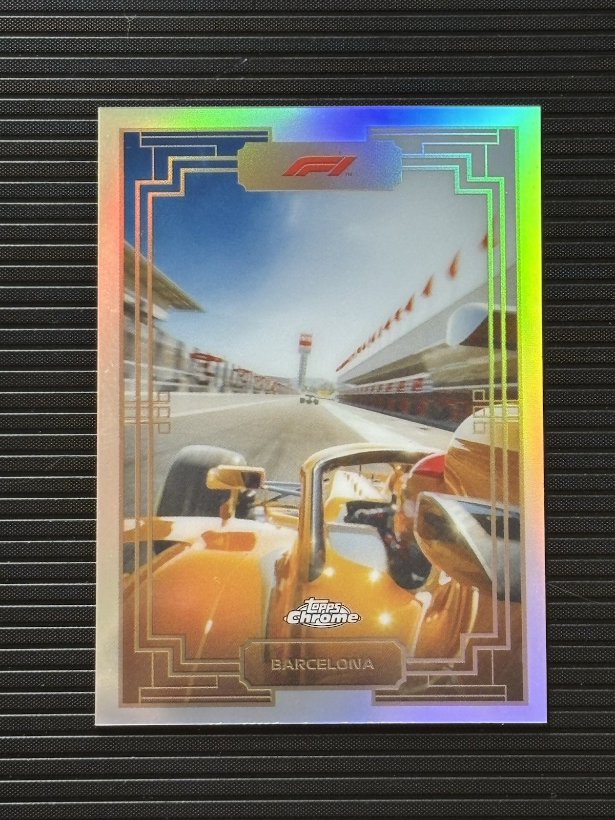 2022 Topps Chrome F1 ADGP-CT Art Du Grand Prix Barcelona
