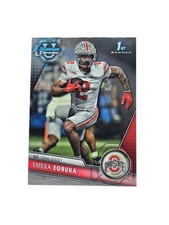Emeka Egbuka 2023 Bowman U Chrome Football 1ST BOWMAN CHROME Buckeyes #115