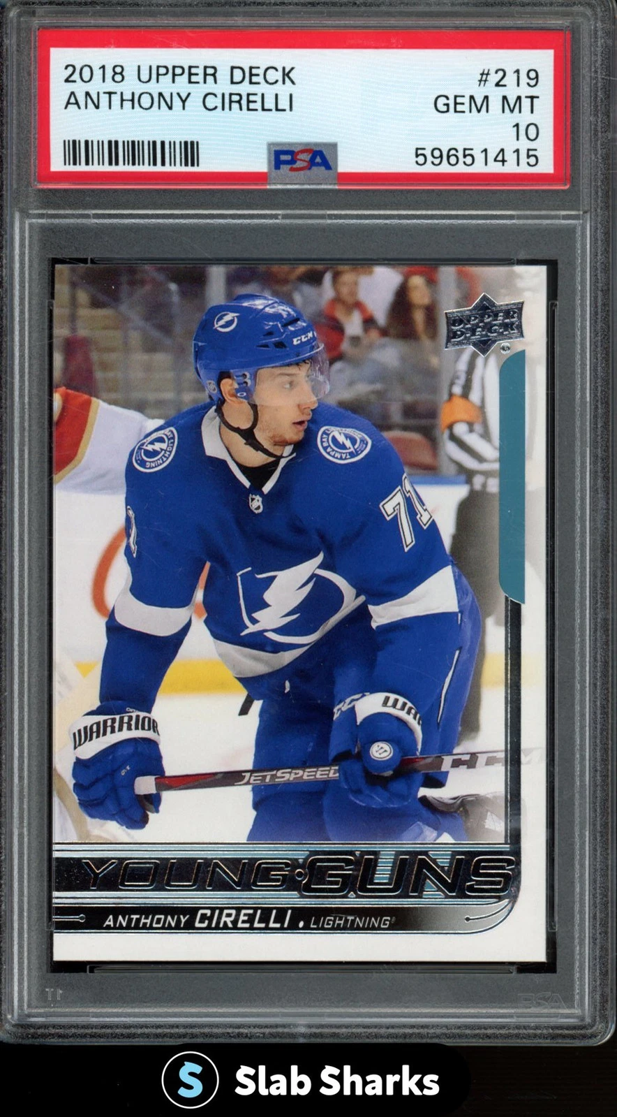 Anthony Cirelli trading card