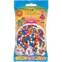 Hama BüGelperlen 1000 StüCk Midi-Perlen 5Mm Farben-Mix 00 Steckperlen Bunt