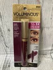 NEW L'Oreal Paris Voluminous Original Eyelash Mascara. Deep Burgundy, 950