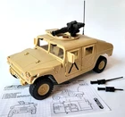 GI Joe Desert Humvee Vehicle Valor vs Venom 2004 Hasbro