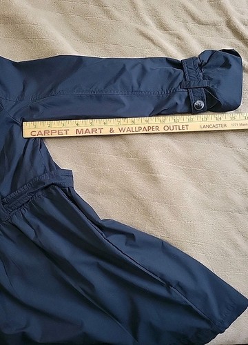 Tommy Hilfiger Kinder Navy Trenchcoat - Zweireiher, Gürtel - Gr. M (8-10) - Bild 15 von 17