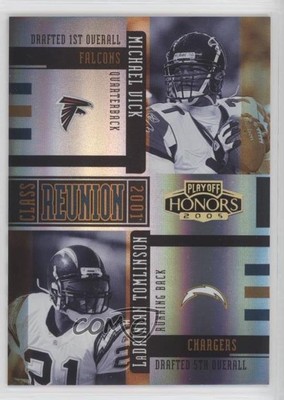 2005 Playoff Honors Class Reunion Holofoil LaDainian Tomlinson Michael Vick n0c