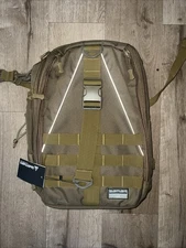 Ghosthorn Fishing Backpack Tackle Sling Bag Rod Holder Standard Size NWT Brown