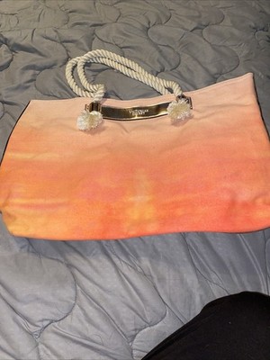 Victoria's Secret Bombshell Sundrenched Tote 21x13  Carryall Bag Nwt