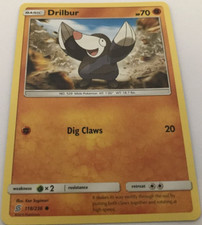 Drilbur 118/236 Common - Pokemon Unified Minds