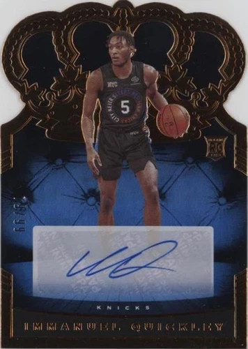 2020-21 Panini Crown Royale - Immanuel Quickley #RCA-QUI