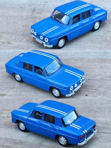 1/43 Solido France Renault 8 Gordini Voiture Miniature Collection Idée Cadeau 