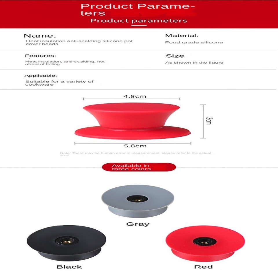 Replacement Pot Lid Knob Handle Universal Pot Lid Cover Pan Lid Handle