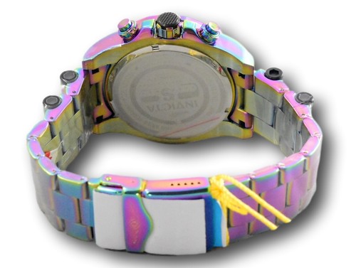 Invicta Speedway Men's 48mm Carbon Fiber Rainbow Iridescent Chrono Watch 36268 - Picture 6 of 13