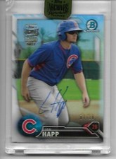 Ian Happ 2016 Bowman Chrome Refractor RC On Card Auto Buyback SP Autograph /10
