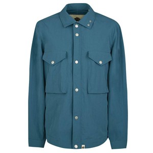 pretty green zip up overshirt