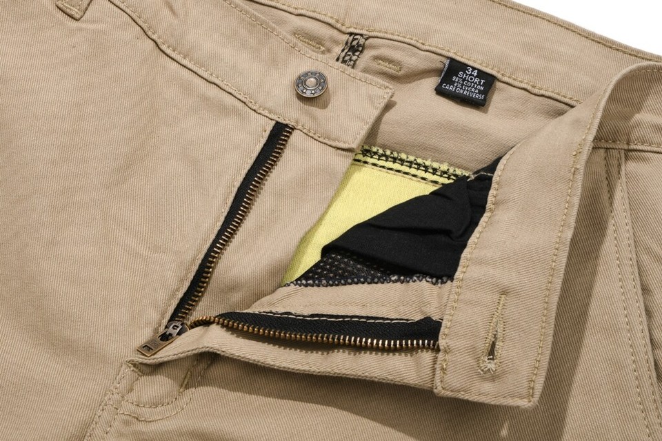 Jean Moto Pour Homme BGA - Kevlar®, Protection CE Aux Genoux Et Hanches, Coupe Chino, Style Et Sécurité