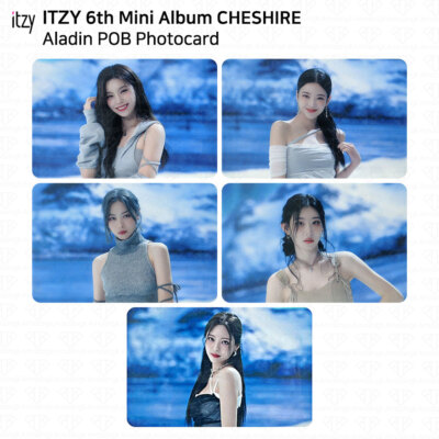 ITZY リュジン　withmuu cheshire ITZY 6th Mini Album Cheshire Official Photocard POB Al BDM
