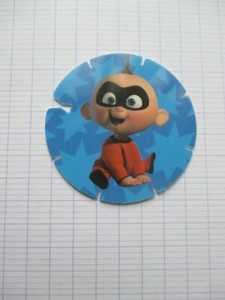 Pog Token Baby Jack Jack Nr23 Disney The Indestructible Super Flizz 2 Series Ebay
