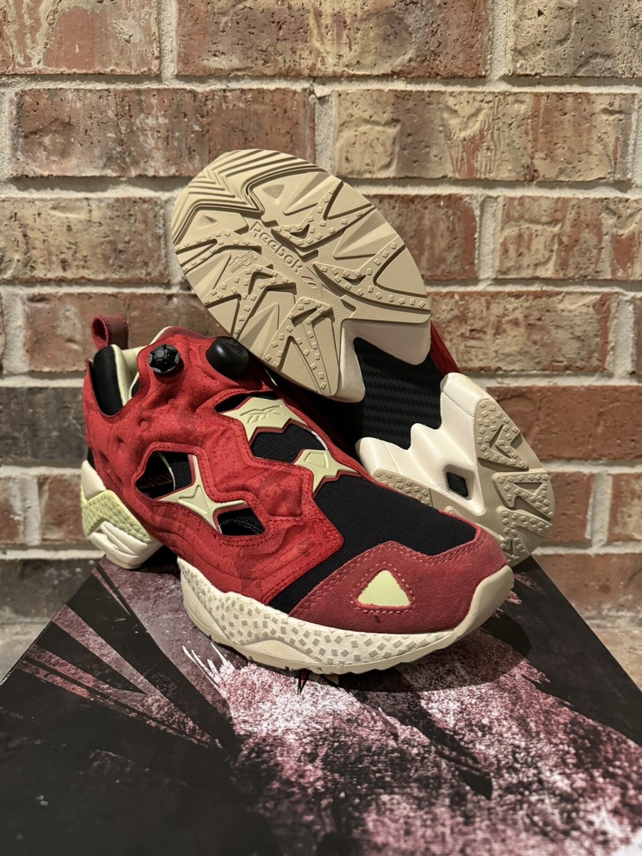 New 11 Reebok InstaPump Fury 96 Street Fighter Zangief Ken Red