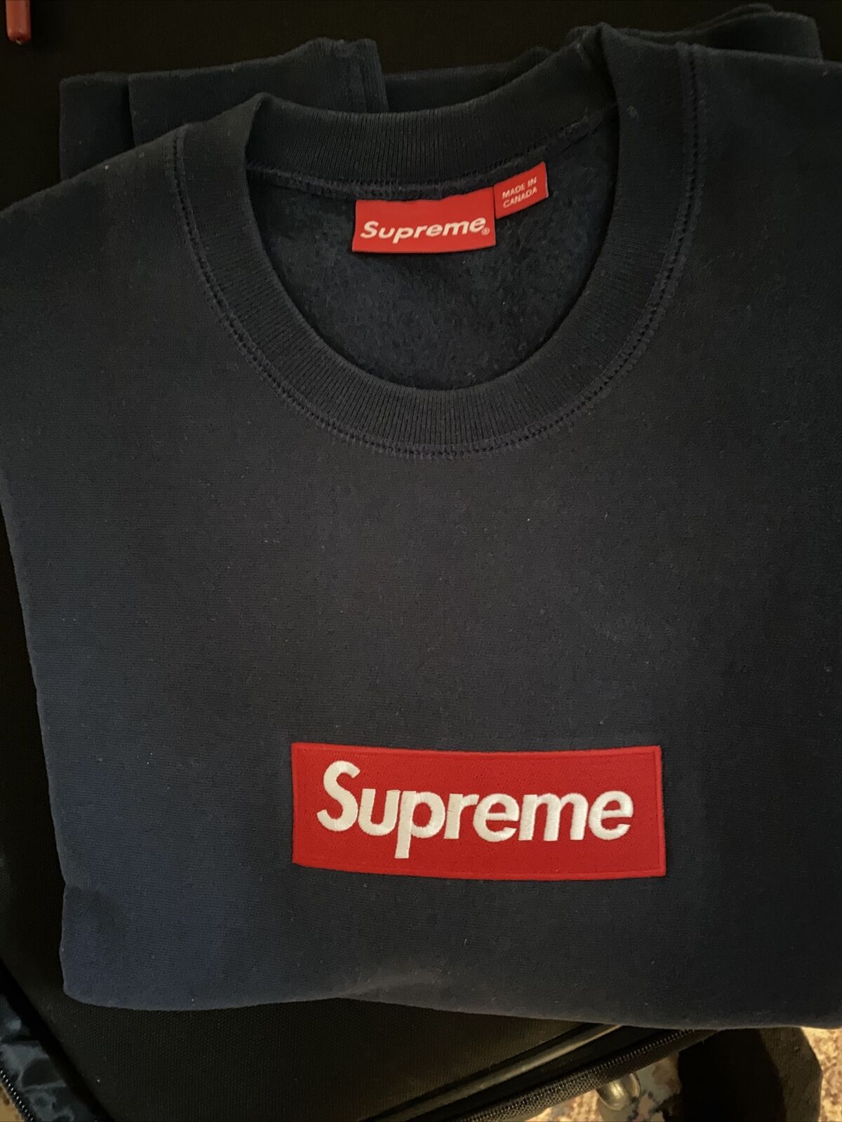 Supreme 2015AW　Box Logo Crewneck