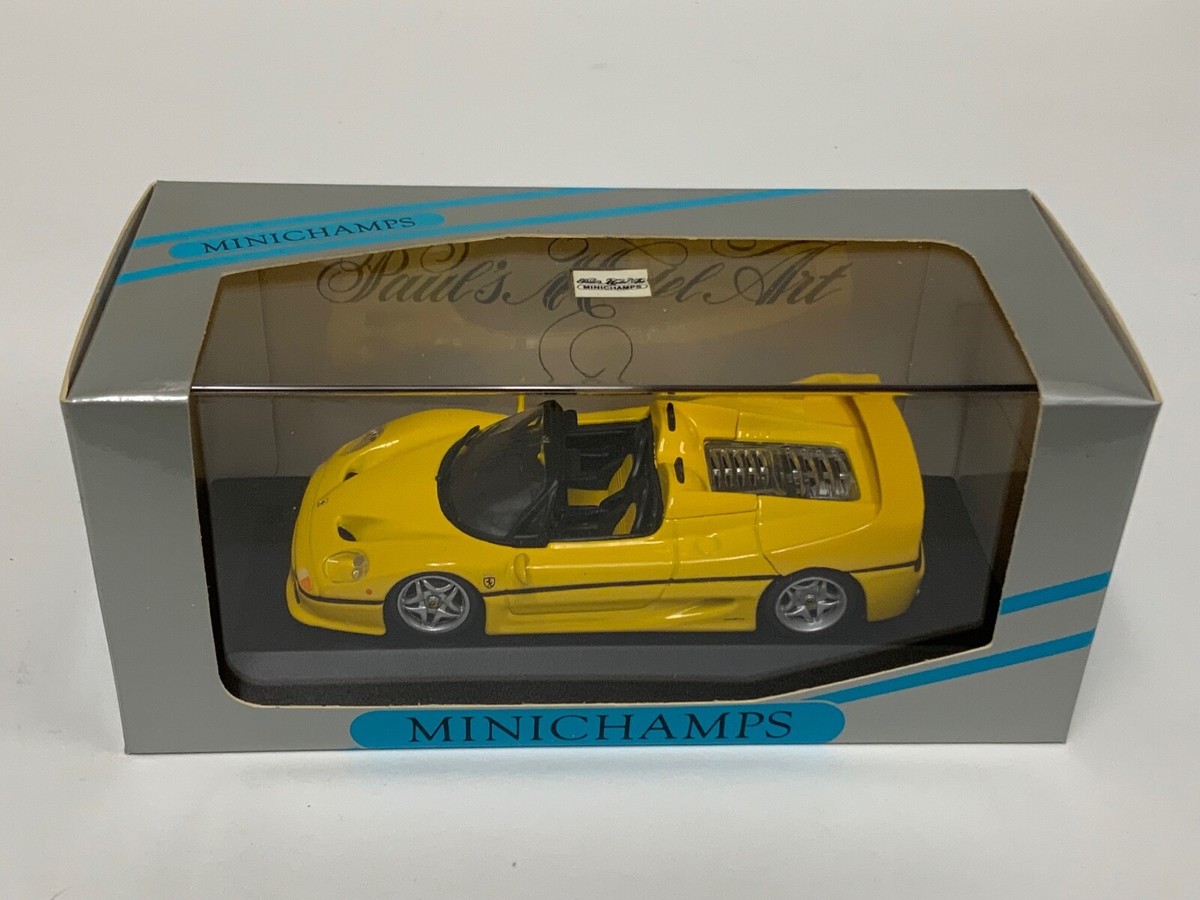 1/43 Minichamps Ferrari F50 Spider from 1995 in Yellow. 430