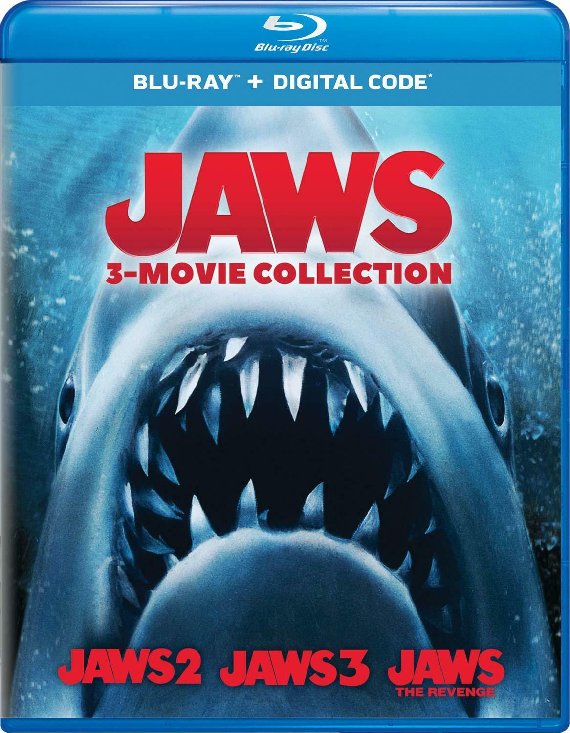 Jaws 2 / Jaws 3 / Jaws 4: The Revenge - Movie Collection | New/Sealed | Blu-ray
