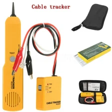 Telephone Line Network Finder Detector Tracker Cable Tester RJ-11/45 Wire Tracer