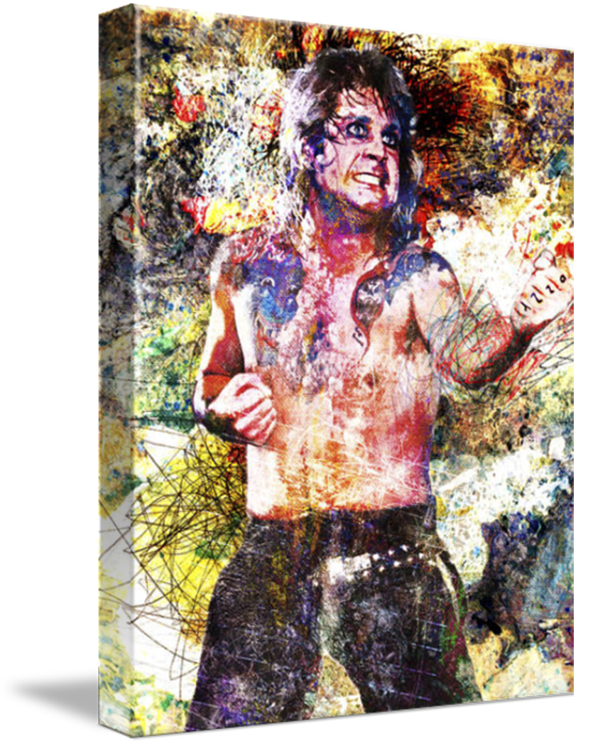 Ozzy Osbourne Impression Sur Toile Imperméable HD Résistante Aux UV