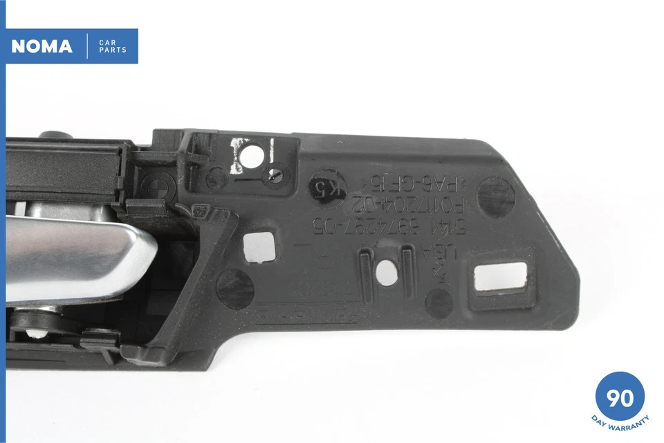 07-13 BMW X5 E70 Rear Left Driver Side Interior Door Handle 6974297 OEM - Image 3 of 4