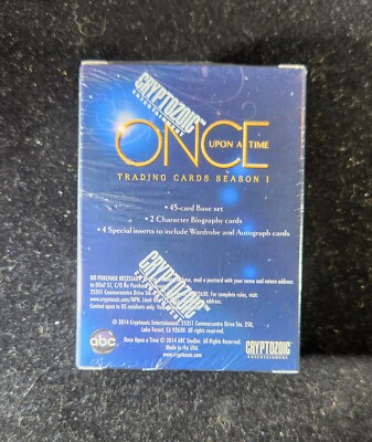 Once Upon a Time Sealed Premium Box -Includes Possible Sketch/Auto