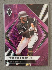 2021 Panini Chronicles Phoenix Baseball #22 Fernando Tatis Jr. Purple Velocity