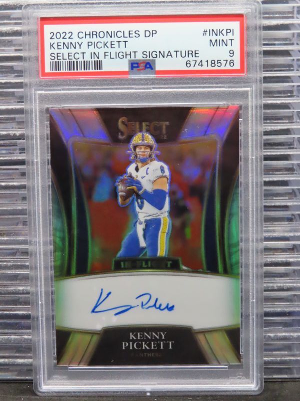 Kenny Pickett Panini Chronicles Draft Picks Select in Flight Signatures #INKPI Base