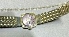 LADIES 10K Gold Filed OMEGA LADYMATIC AUTOMATIC SWISS WATCH 2
