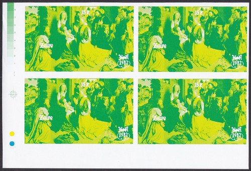 Zaire Sc1101 Christmas, Adoration of the Magi, Painting, Color Trial Proof B - Picture 9 of 14