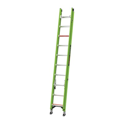 LITTLE GIANT 17920-186 Extension Ladder,375 lb. Load Capacity 455C54