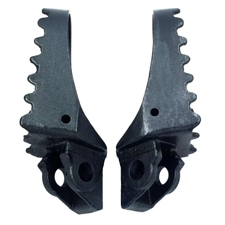 Motocross Mx Dirt Bike Foot Pegs Gray For 2000-2012 Kawasaki KX65 KX85 KX100 Foto 4 de 4