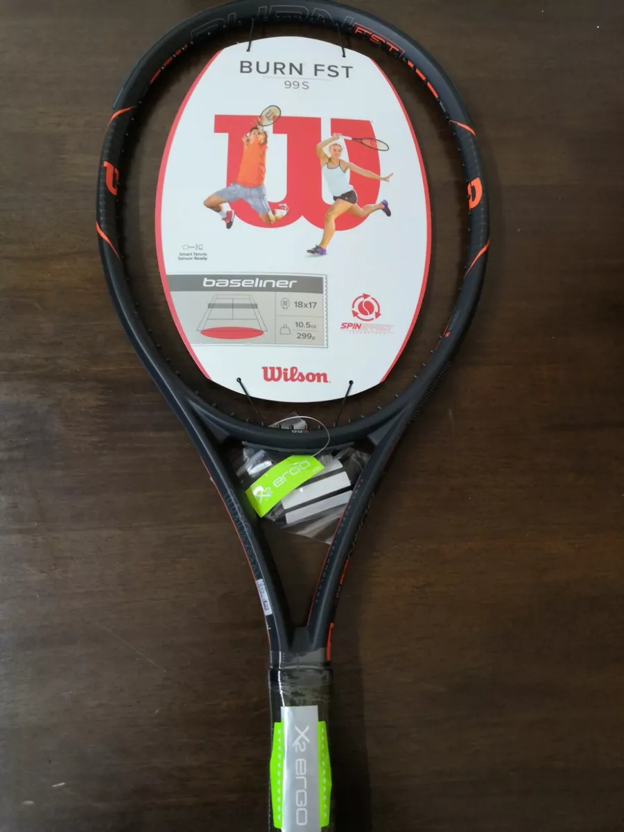 New Wilson Fst Burn 99s head 18x17 4 1 8 10.5oz Tennis Racquet