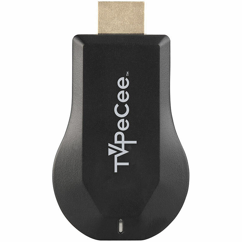 TVPeCee WLAN-HDMI-Stick für Miracast, Mirroring, AirPlay, Chromecast und DLNA